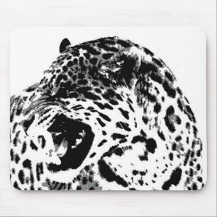 Jaguar Roaring Mousepad