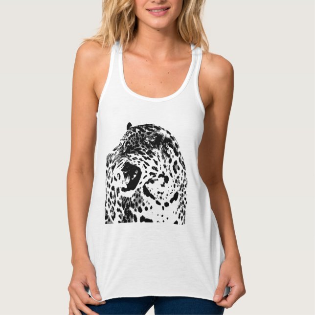 Jaguar Roaring Tank Top (Vorderseite)
