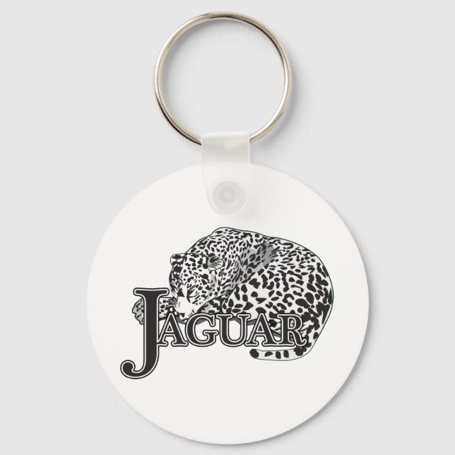 Jaguar Schlüsselanhänger (Vorderseite)