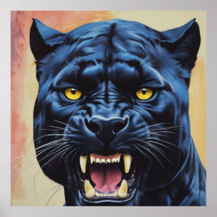 Jaguar - Schwarzer Panther Poster