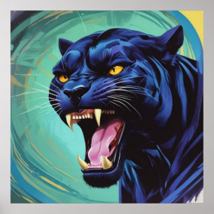 Jaguar - Schwarzer Panther Poster