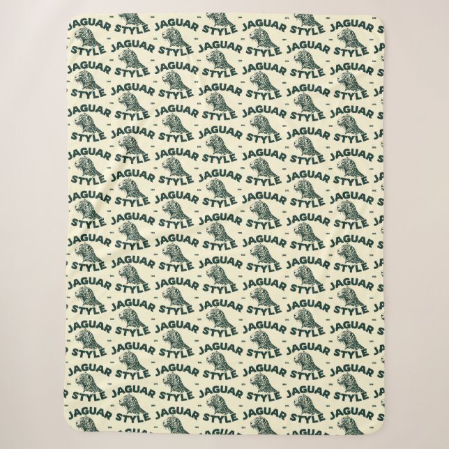 Jaguar-Sherpa-Decke Sherpadecke (Vorderseite)
