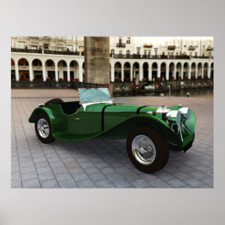 Jaguar SS 90 Roadster - GROSS Poster
