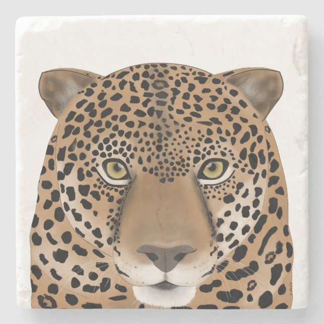 Jaguar Stone Untersetzer (Vorderseite)