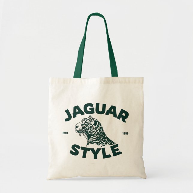 Jaguar-Taschentuch-Tasche Tragetasche (Vorne)