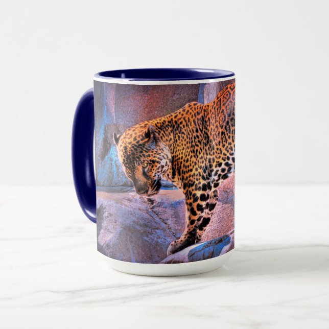 Jaguar Tasse (Vorderseite Links)