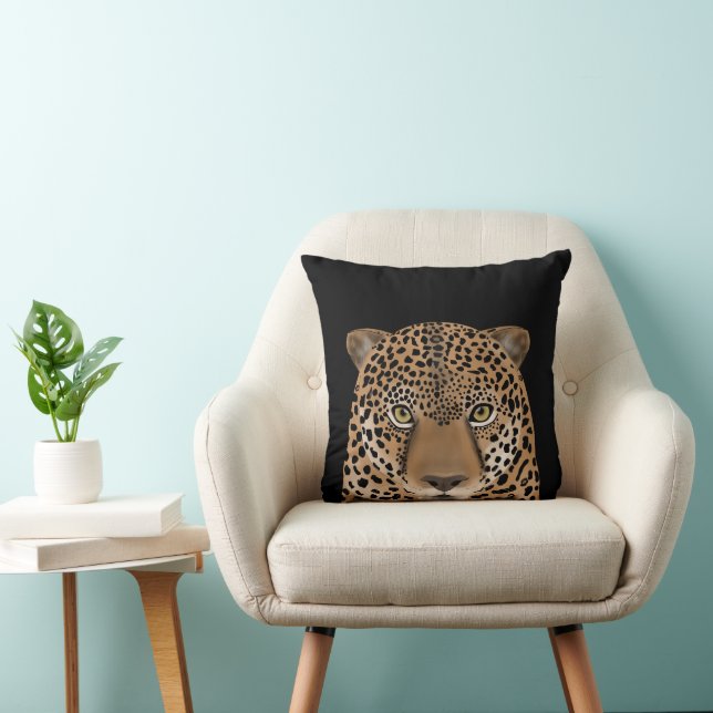 Jaguar Throw PIllow Kissen (Stuhl )