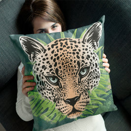 Jaguar Tropical Amazon Kissen