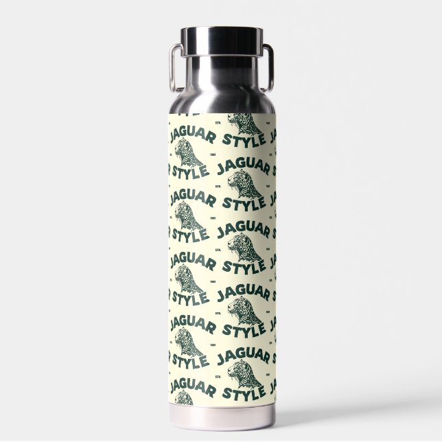 Jaguar-Wasserflasche Trinkflasche (Vorne)