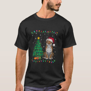 Jaguar Weihnachtsmannmütze Männer Frauen Weihnacht T-Shirt
