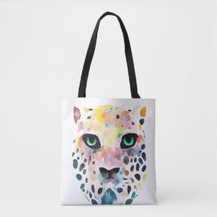 Jaguar Wild Animal Nature Wasserfarben Malerei