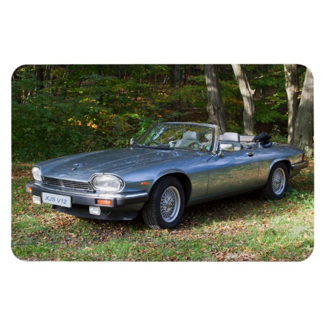 Jaguar XJS V12 Cabriolet Magnet (Horizontal)