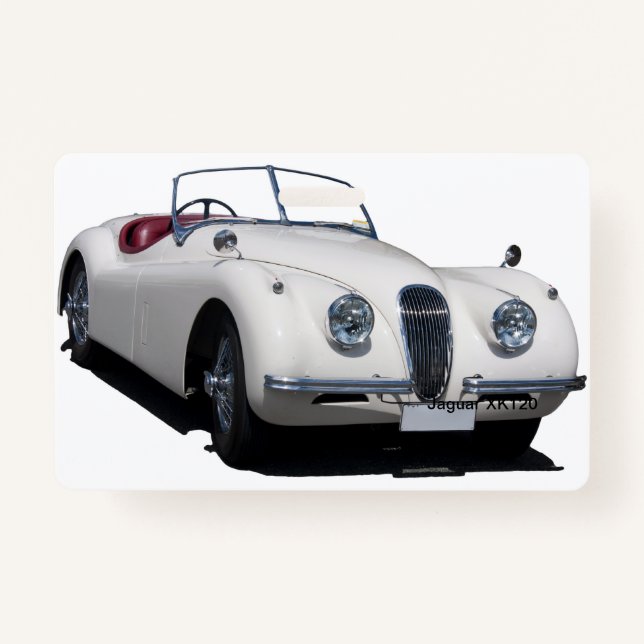 Jaguar XK120 Ausweis (Vorderseite)