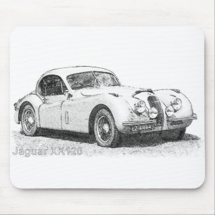 Jaguar XK120 Mousepad