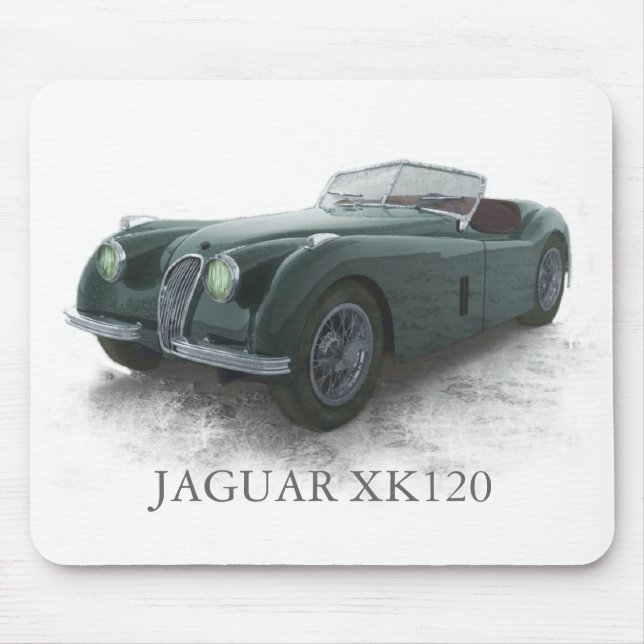 JAGUAR XK120 MOUSEPAD (Vorne)
