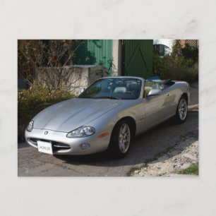 Jaguar XK8 Cabriolet Postkarte