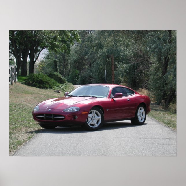 Jaguar XK8 Coupe Poster (Vorne)