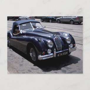 Jaguar XK 120 Postkarte