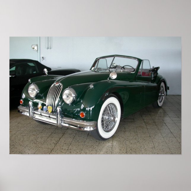 Jaguar XK Poster (Vorne)