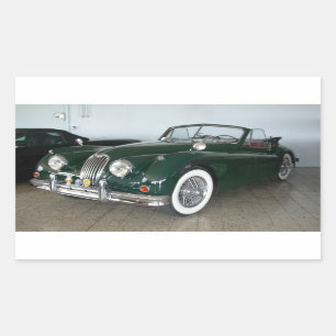 Jaguar XK Rechteckiger Aufkleber