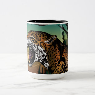 Jaguar Zweifarbige Tasse