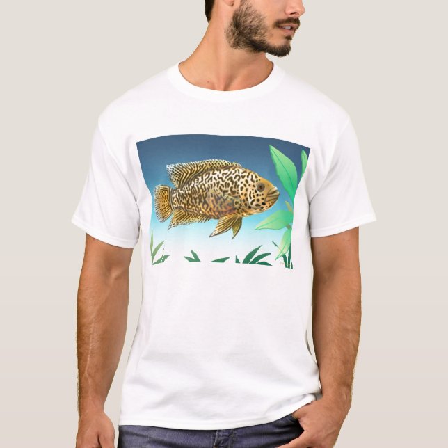 JaguarCichlid Managuense T - Shirt (Vorderseite)