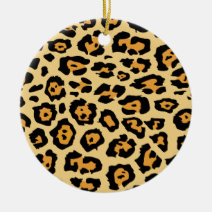 Jaguardruck-Ornament Keramik Ornament