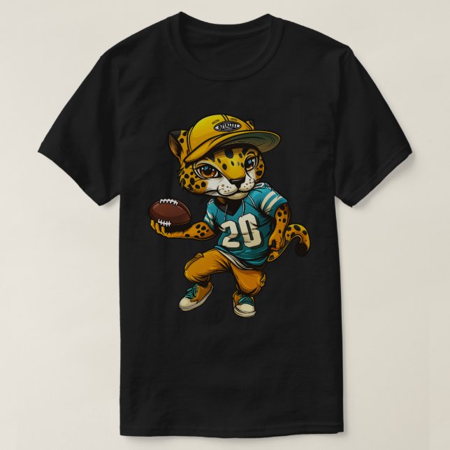 Jaguars American Fan T-Shirt (Design vorne)