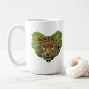 Jaguars Intensitätsherz Kaffeetasse