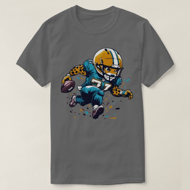 Jaguars Touchdown American T-Shirt (Design vorne)