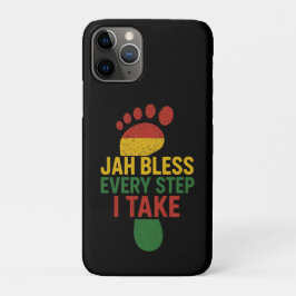 Jah Bless Every Step I take Rasta Case-Mate iPhone Hülle