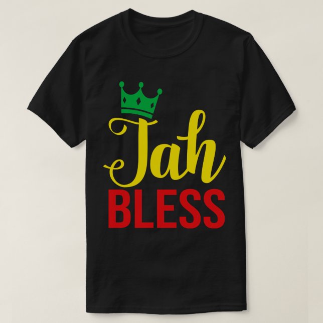 Jah Bless T-Shirt (Design vorne)