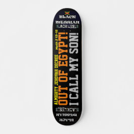 JAH DECREE OUT OF EYGPT Skateboard, 7¾" Deck Skateboard