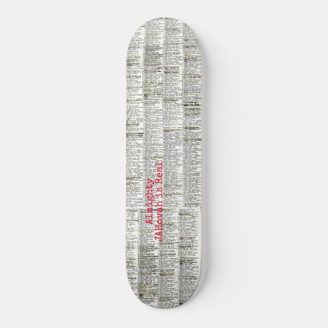 JAH IST WIRKLICH /JMT SKATEBOARDS (Vorderseite)
