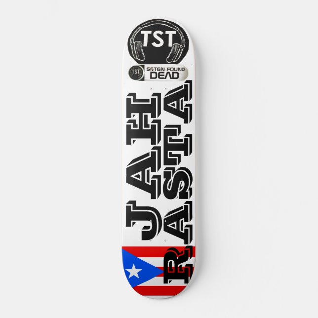 JAH RASTA Skateboard (Vorderseite)