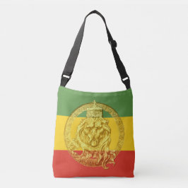 Jah Rastafari Löwe von Judah Cross Body Bag Tragetaschen Mit Langen Trägern
