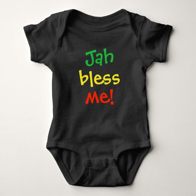 Jah segnen mich Baby-T - Shirt (Vorderseite)