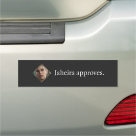 Jaheira Approves Baldur's Gate 3 Autoaufkleber Auto Magnet