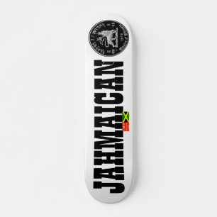 JAHMAICAN Skateboard, 7 ¾ Zoll Deck Skateboard