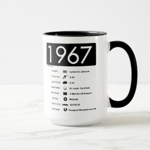 Jahr 1967-Great (15 Unze.) Kaffee-Tasse Tasse