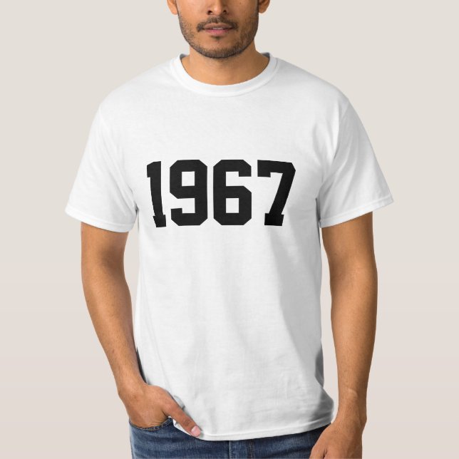 Jahr 1967 T-Shirt (Vorderseite)