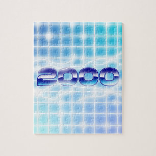 Jahr 2000 Grafik Puzzle