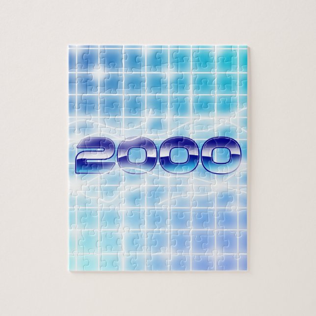 Jahr 2000 Grafik Puzzle (Vertikal)