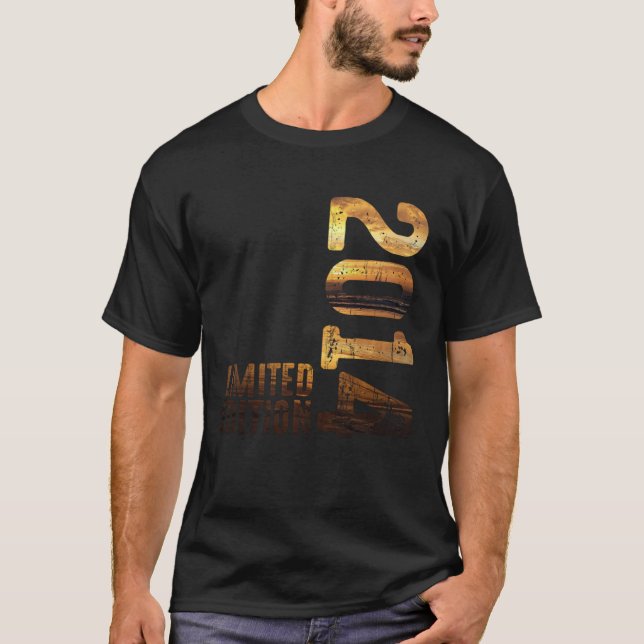 Jahr 2014 Geburtstag Vintager Sonnenuntergang 2014 T-Shirt (Vorderseite)