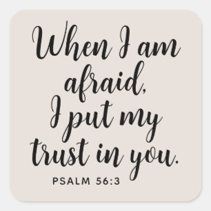 Jahr 2024 Text der Zeugen Jehovas JW Quadratischer Aufkleber