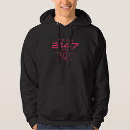 Jahr 2147 Futuristisches Cyberpunk-Sci-Fi Hoodie