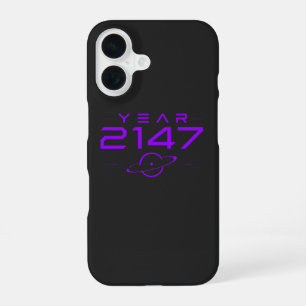 Jahr 2147 Futuristisches Cyberpunk-Sci-Fi iPhone 16 Hülle