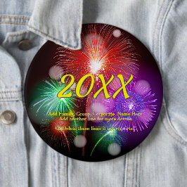 Jahr ändern, NeujahrsFirewalls mit beliebigem Name Button