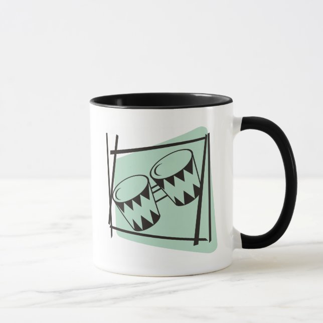 Jahr-Bongos Tasse (Rechts)