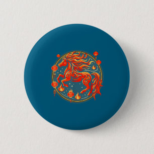 Jahr Chinesisches Pferd 1 Button